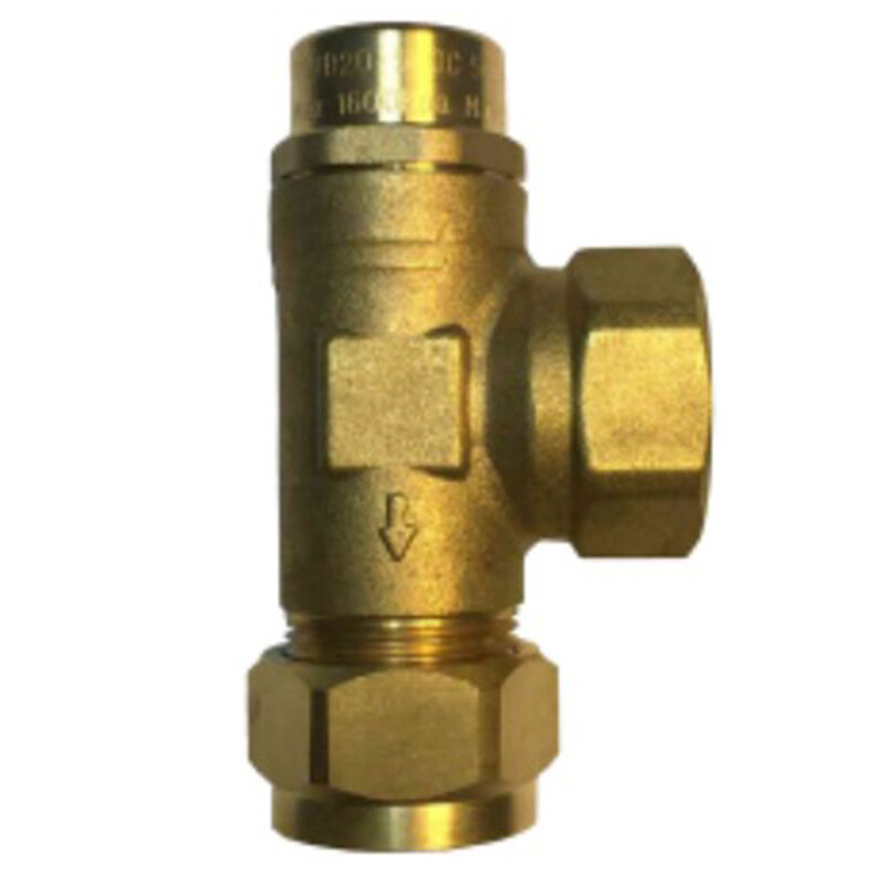 AVG Pressure Reducing Valve  Right Angle Olive Compression x Female BSP