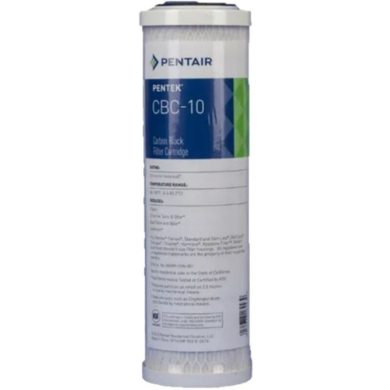10+quot x 25+quot Carbon Block Filter Chlorine Reduction