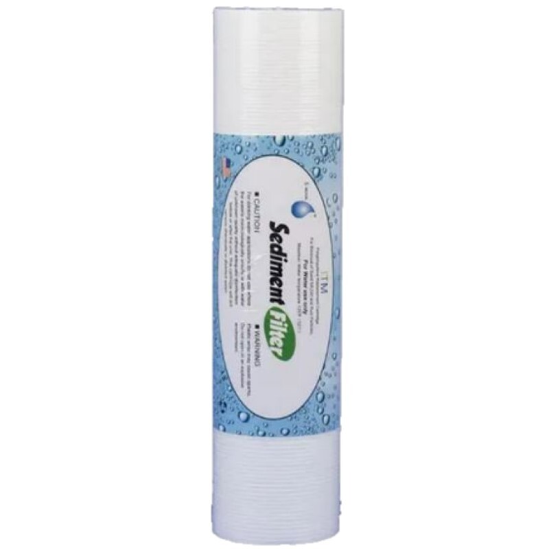 10+quot x 25+quot Spun Sediment Filter Cartridge Single Use