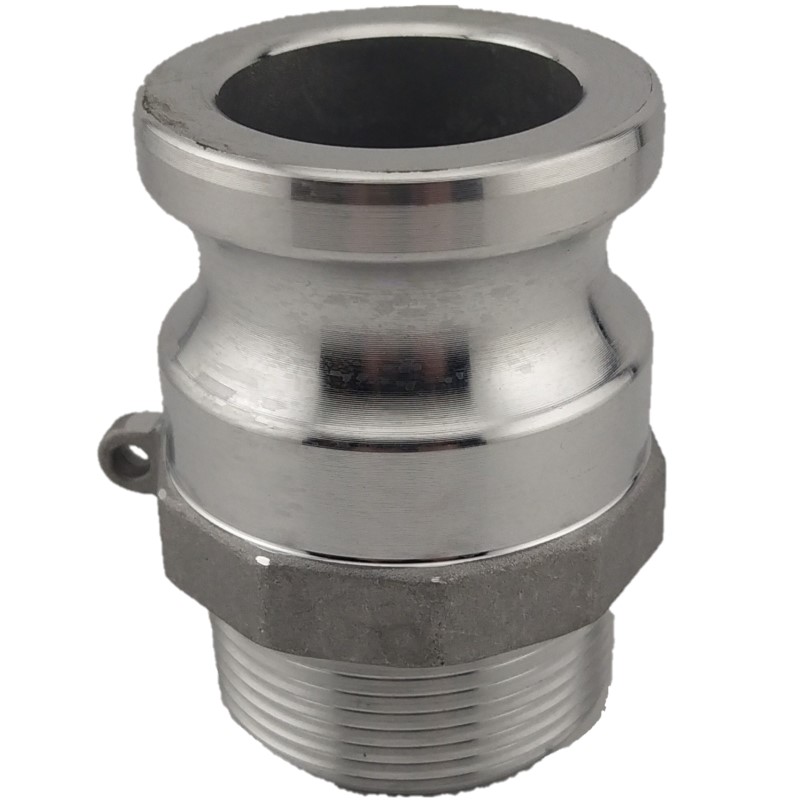 Aluminium Camlock Type F - Adaptor to Male BSP