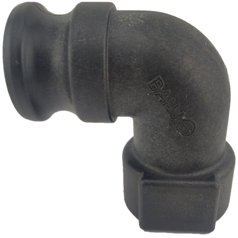 Banjo Polypropylene Camlock Type A 90 Degree - Adaptor to Female BSP