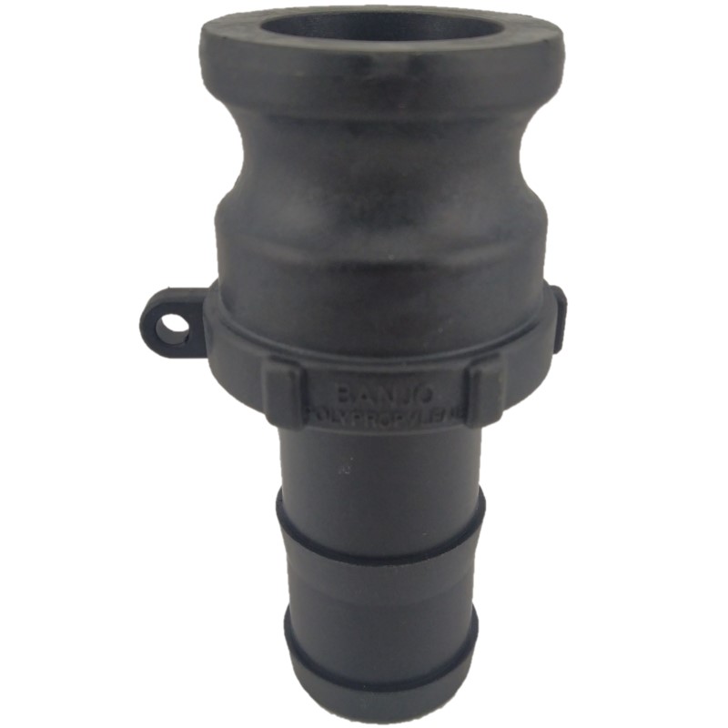 Banjo Polypropylene Camlock Type E - Adaptor to Hose Tail