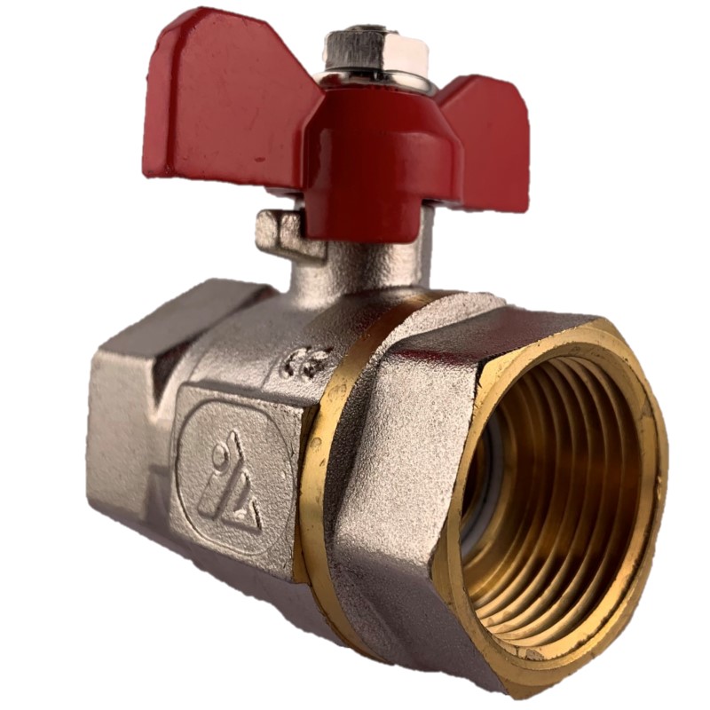Brass Ball Valve F&F T Handle Full Bore General Purpose