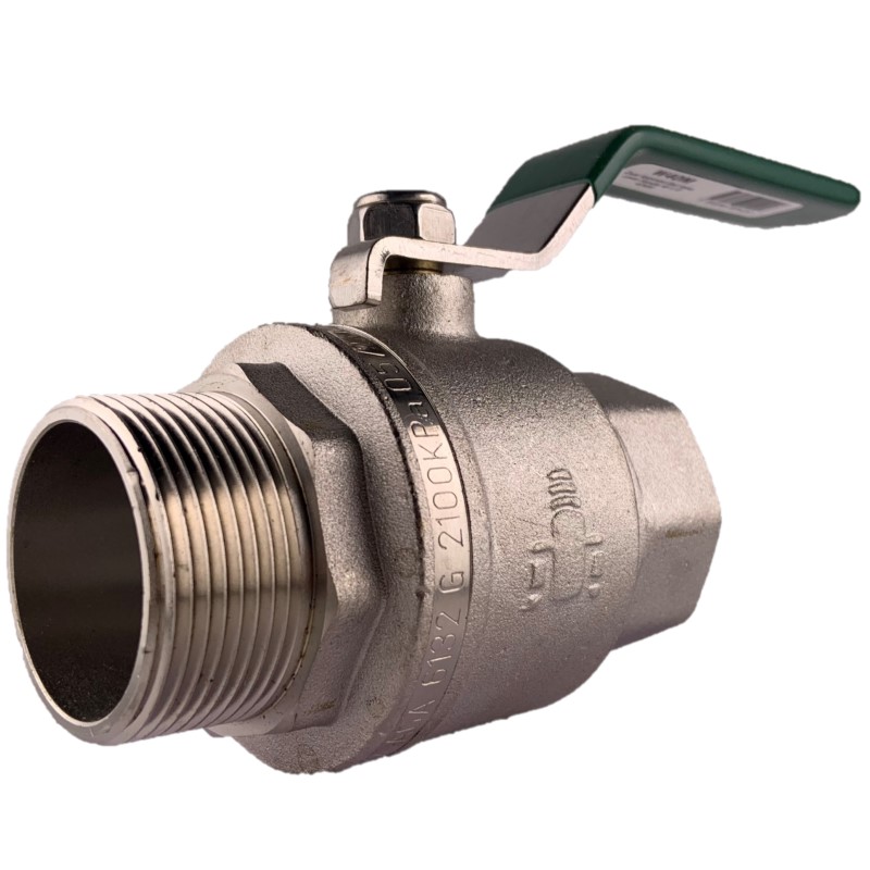 Brass Ball Valve M&F Lever Full Bore DZR Dual Approved