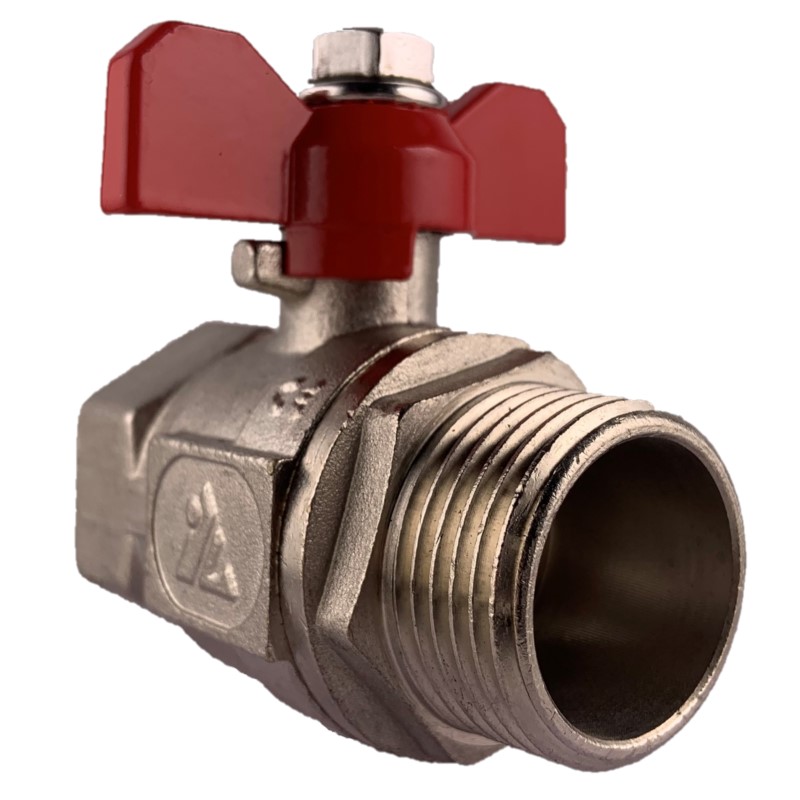 Brass Ball Valve M&F T Handle Full Bore General Purpose