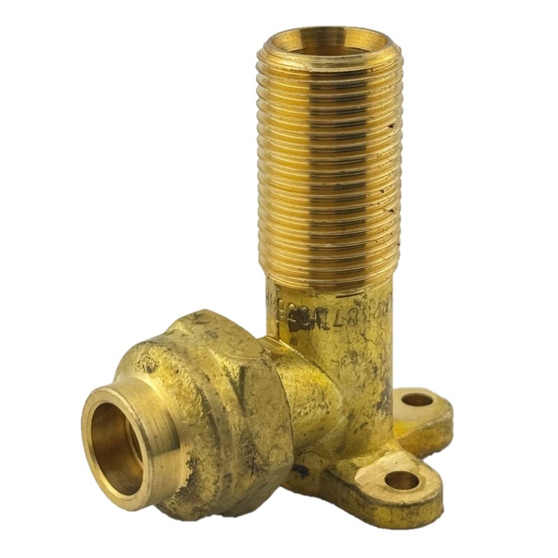 Brass Flared Compression Male BSP to Union Lugged Elbow