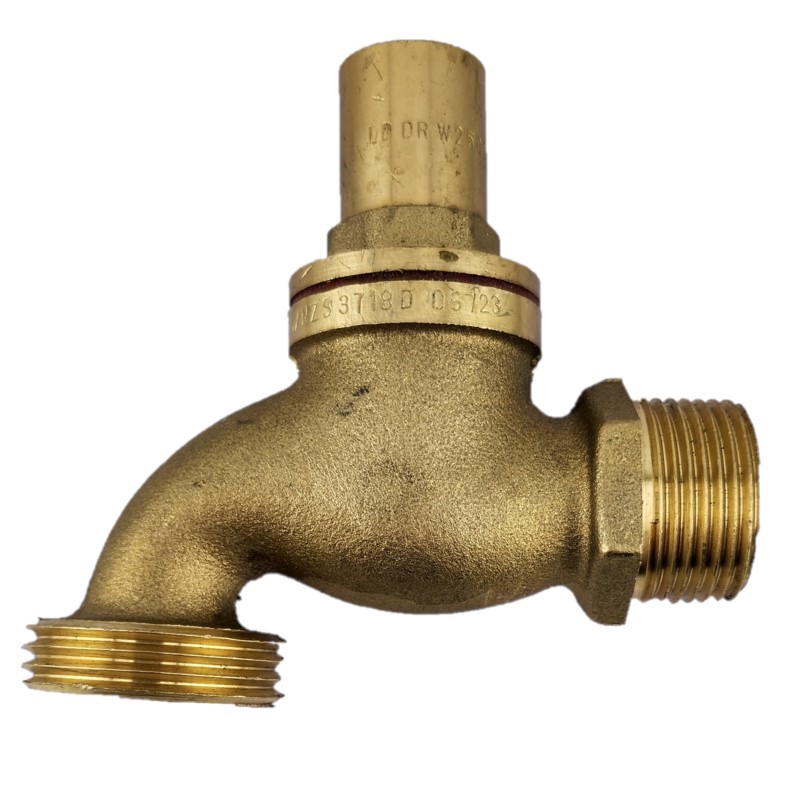 Brass Hose Bib Vandal Proof Tap M&M 