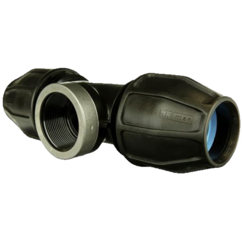 Philmac Easy Lok Compression Female Tee Connector - Poly to Female BSP