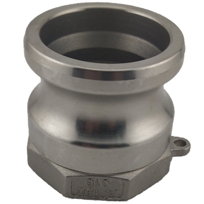 Stainless Steel 316 Camlock Type A - Adaptor to Female BSP