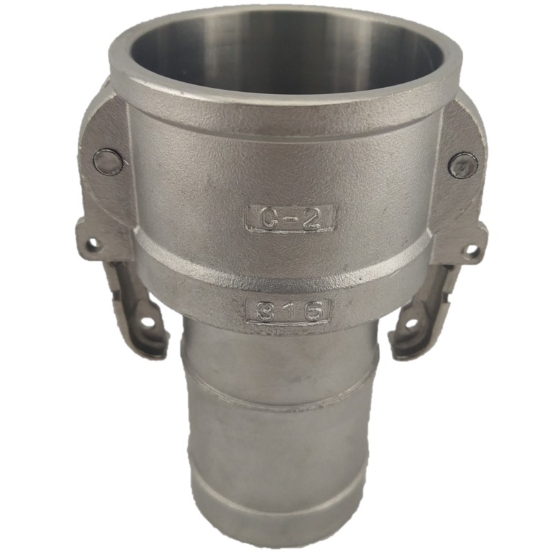 Stainless Steel 316 Camlock Type C - Coupling to Hose Tail