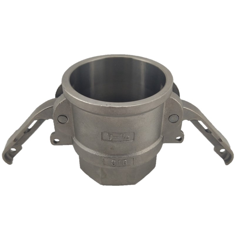 Stainless Steel 316 Camlock Type D - Coupling to Female BSP