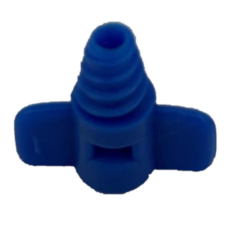 Strip Spray andquotBowtie Patternandquot  90 Lh 4mm Threaded Inlet  LDPE Pipe